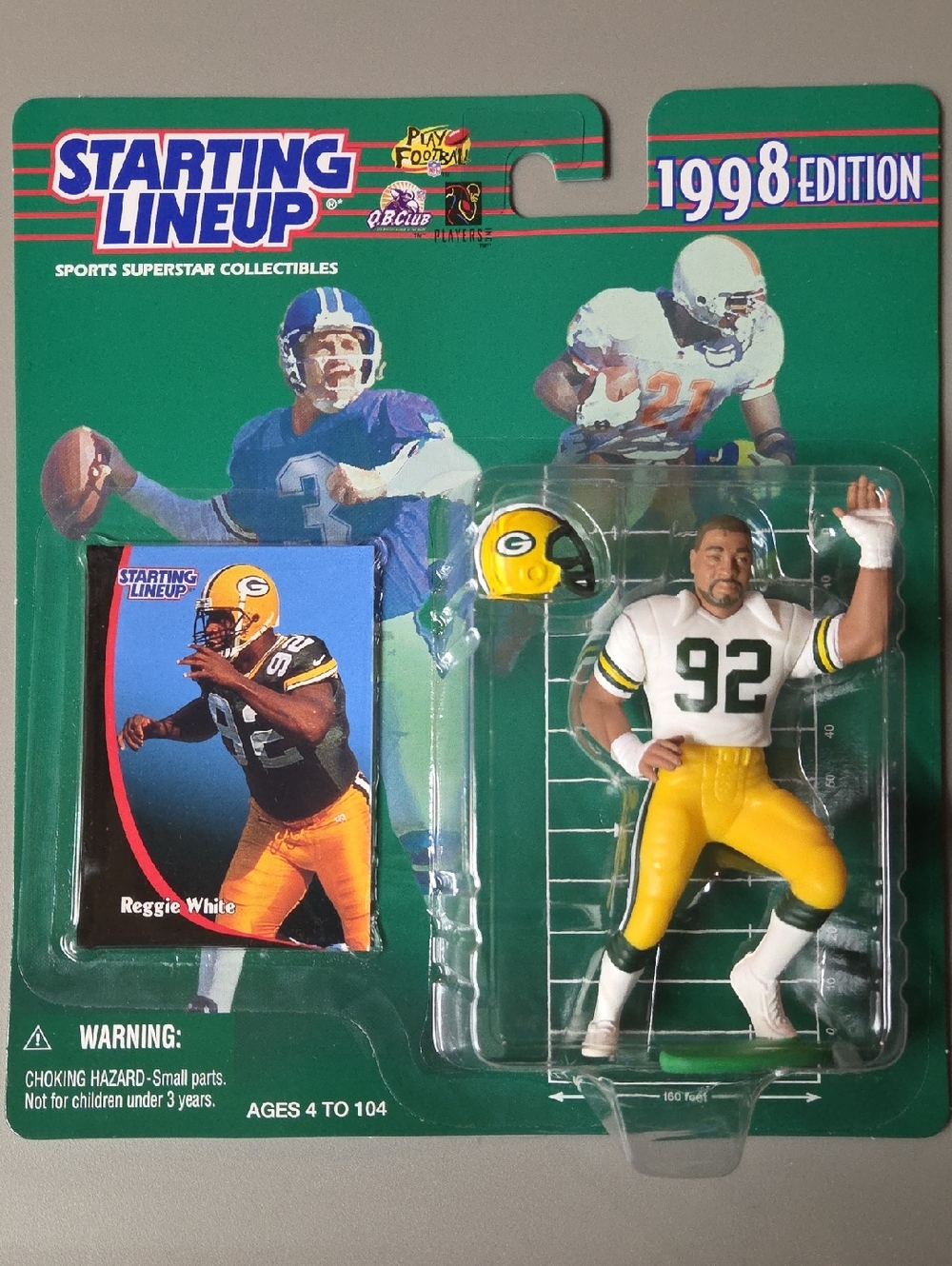 Starting Lineup 1998 Edition Kids Action Figure - Green/Yellow